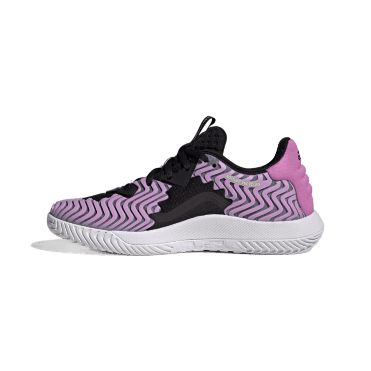 adidas SoleMatch Control Tennis Shoes Core Black Angle 5