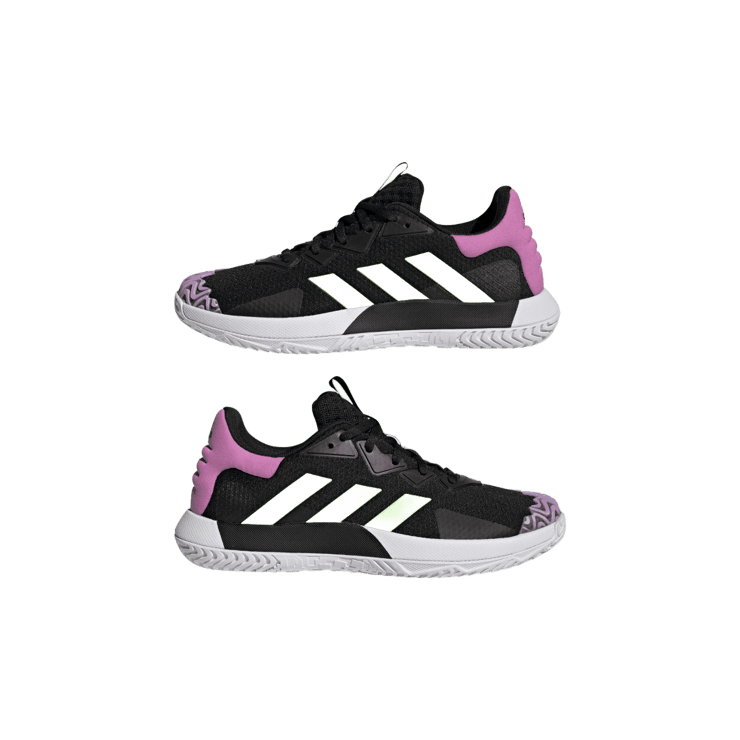 adidas SoleMatch Control Tennis Shoes Core Black Angle 6