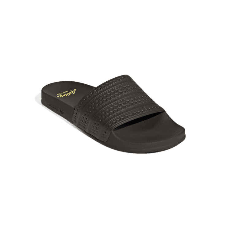 adidas Adilette Slides Shadow Olive Angle 2