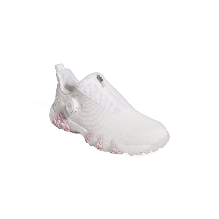 adidas CODECHAOS 22 Spikeless Golf Shoes Cloud White Angle 2