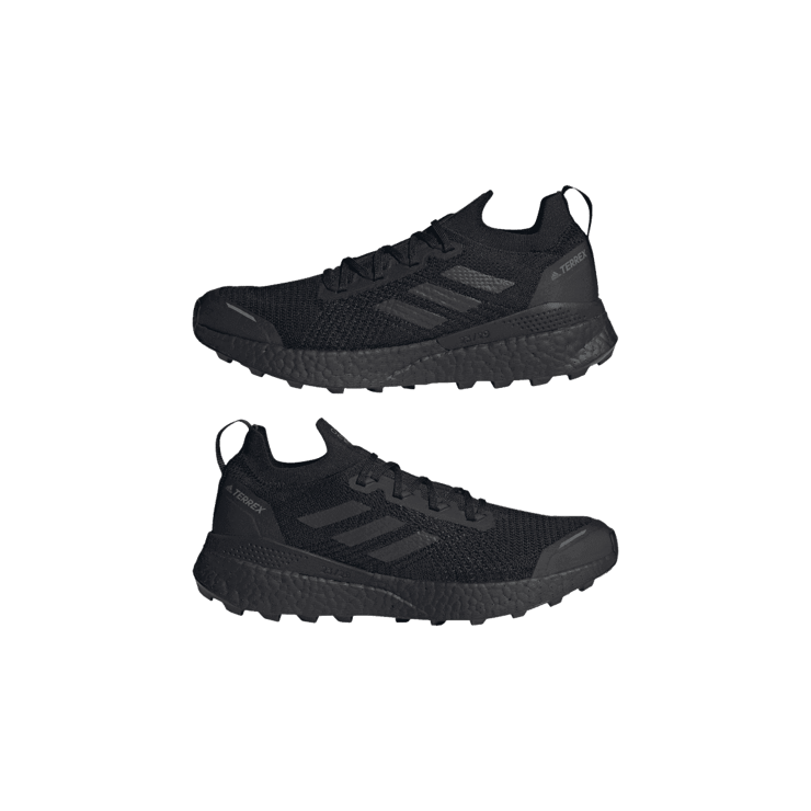 adidas Terrex Two Ultra Trail Running Shoes Core Black Angle 6