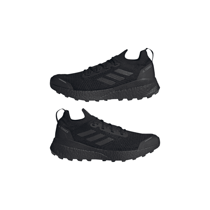 adidas Terrex Two Ultra Trail Running Shoes Core Black Angle 6