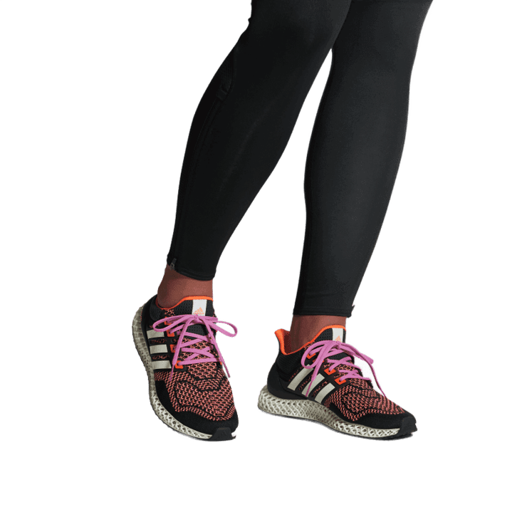 adidas Ultra 4D Shoes Core Black Angle 0