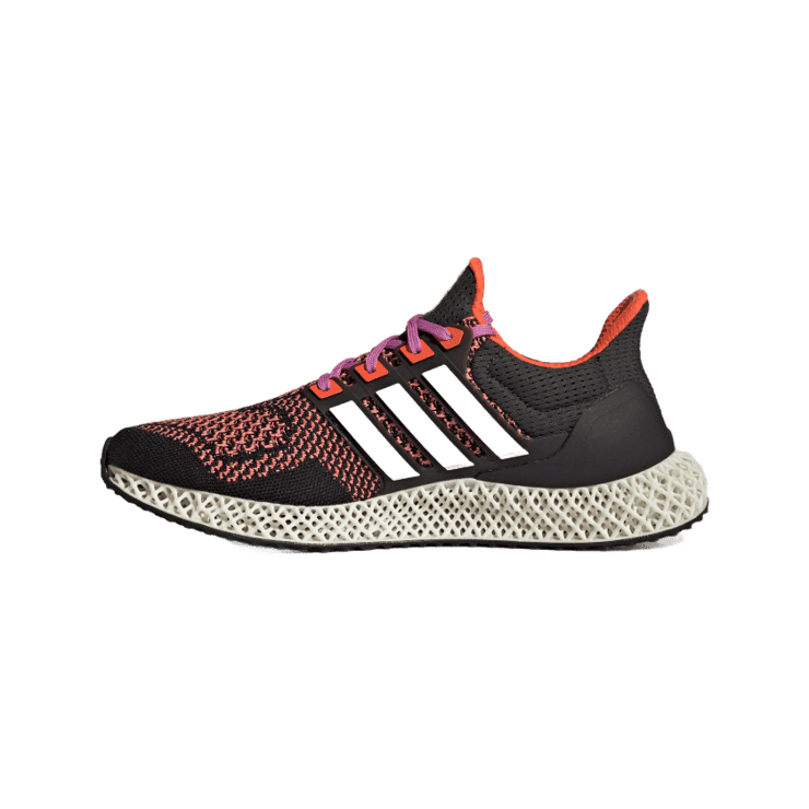adidas Ultra 4D Shoes Core Black Angle 5