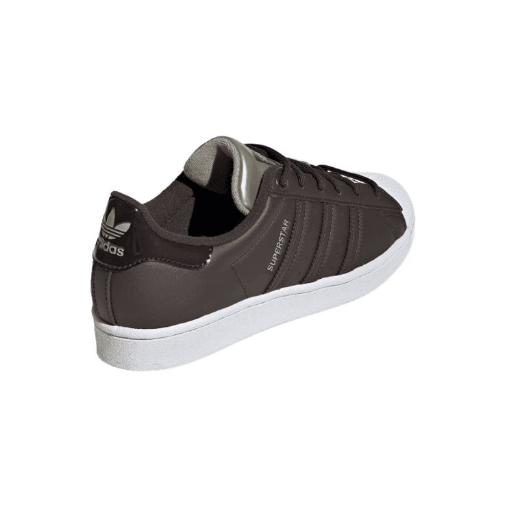 adidas Superstar Shoes Night Brown Angle 4