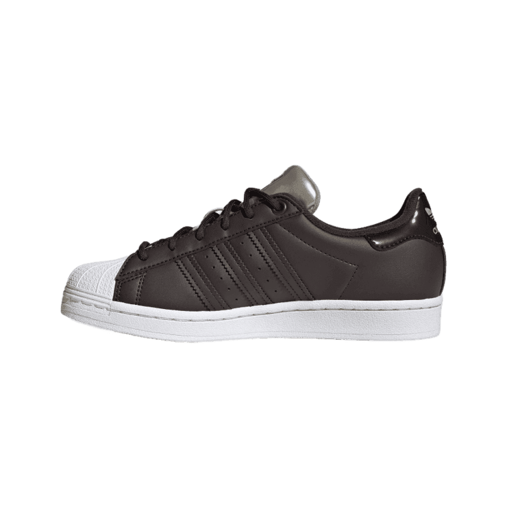 adidas Superstar Shoes Night Brown Angle 5