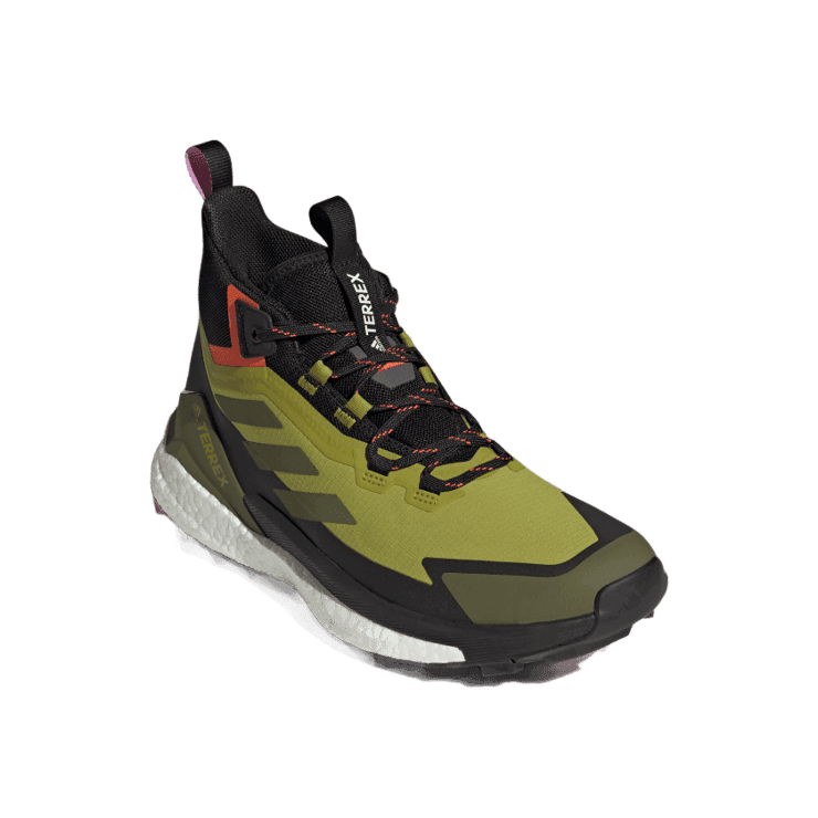 adidas TERREX Free Hiker 2 GORE-TEX Hiking Shoe Pulse Olive Angle 2