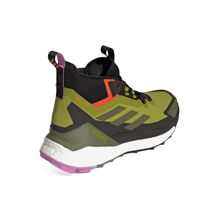 adidas TERREX Free Hiker 2 GORE-TEX Hiking Shoe Pulse Olive Angle 3