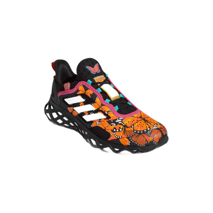 adidas Web Boost Día de los Muertos Shoes Core Black Angle 2