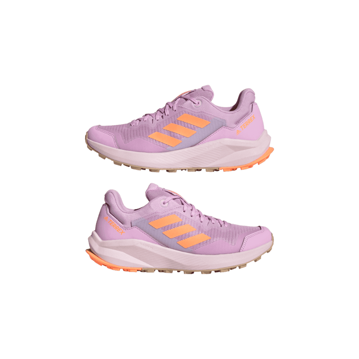 adidas Terrex Trailrider Trail Running Shoes Bliss Lilac Angle 5