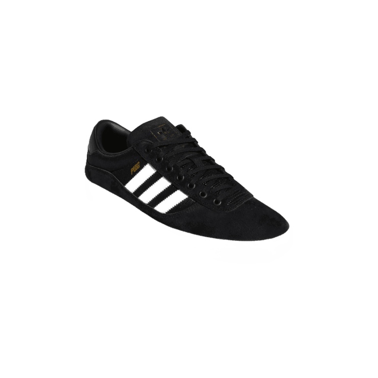 adidas Puig Indoor Skate Shoes Core Black Angle 2