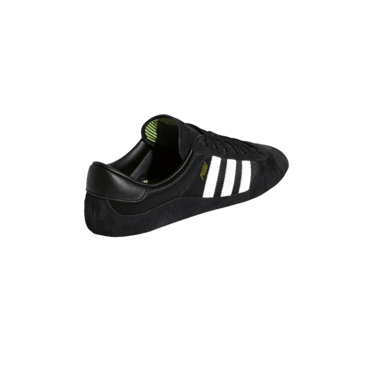 adidas Puig Indoor Skate Shoes Core Black Angle 3
