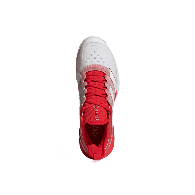 adidas Adizero Ubersonic 4 Tennis Shoes Vivid Red Angle 0