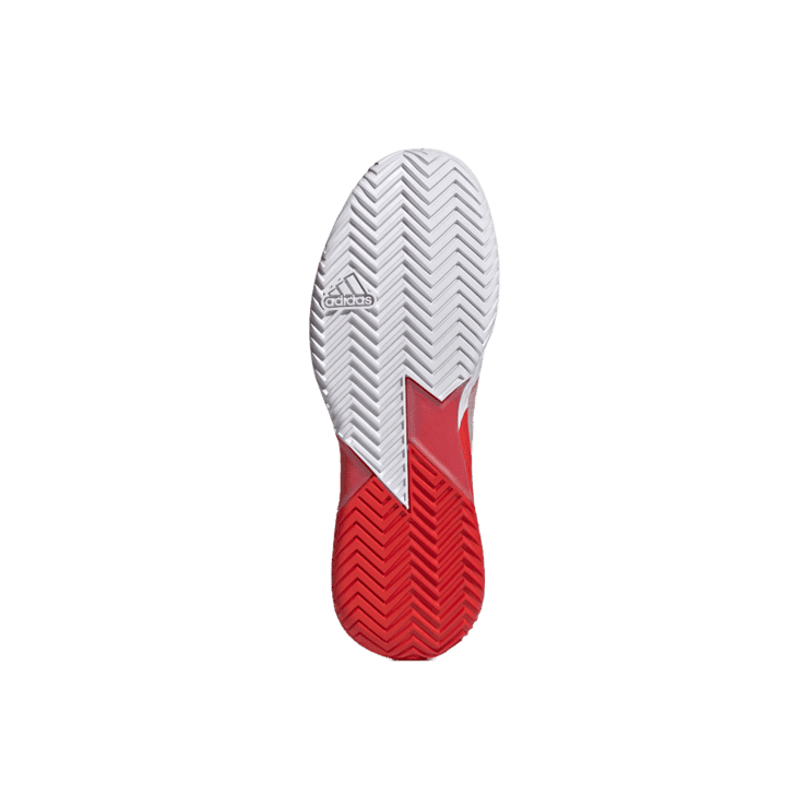 adidas Adizero Ubersonic 4 Tennis Shoes Vivid Red Angle 1