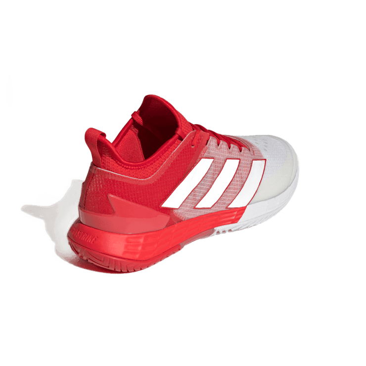 adidas Adizero Ubersonic 4 Tennis Shoes Vivid Red Angle 3