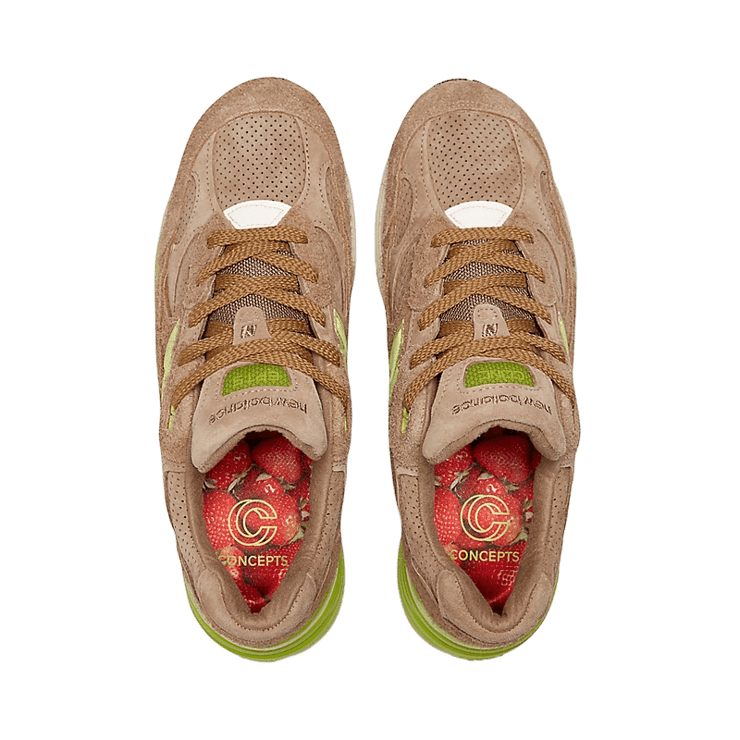 New Balance 992 Concepts Low Hanging Fruit Angle 1