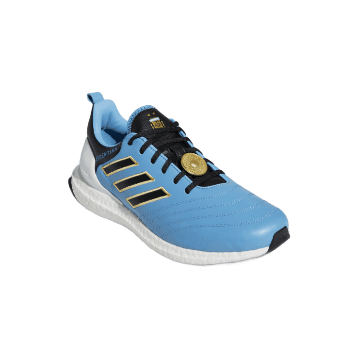adidas Ultraboost DNA x Copa World Cup Shoes Light Blue Angle 3
