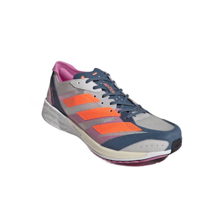 adidas Adizero Adios 7 Shoes Dash Grey Angle 2