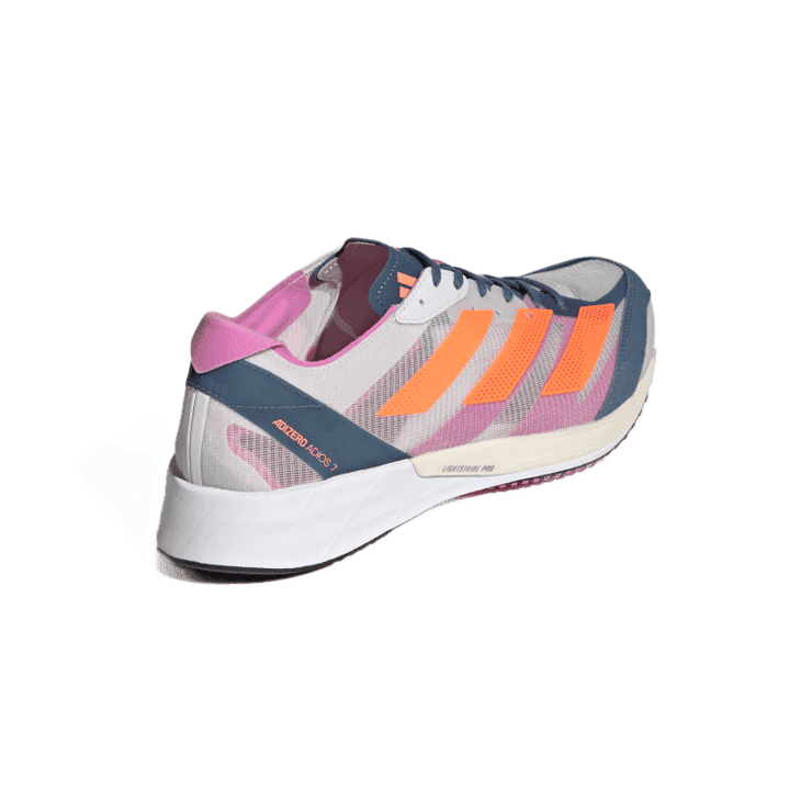 adidas Adizero Adios 7 Shoes Dash Grey Angle 3