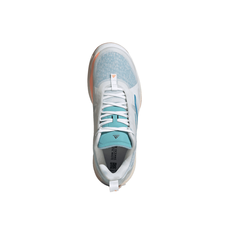 adidas Avacourt Parley Tennis Shoes Mint Ton Angle 0