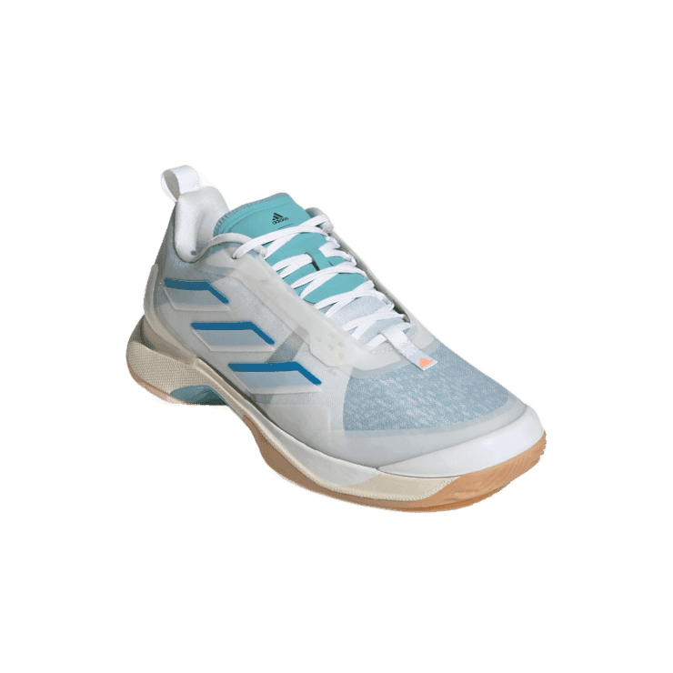 adidas Avacourt Parley Tennis Shoes Mint Ton Angle 2