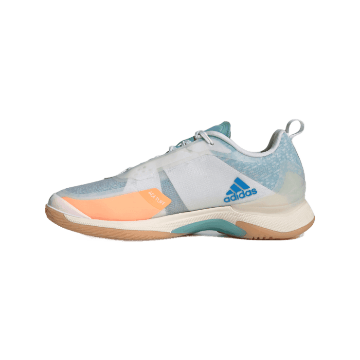 adidas Avacourt Parley Tennis Shoes Mint Ton Angle 4