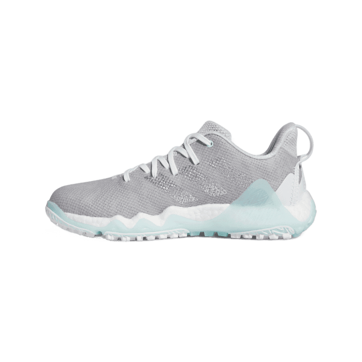 adidas CODECHAOS 22 Spikeless Golf Shoes Grey One Angle 4