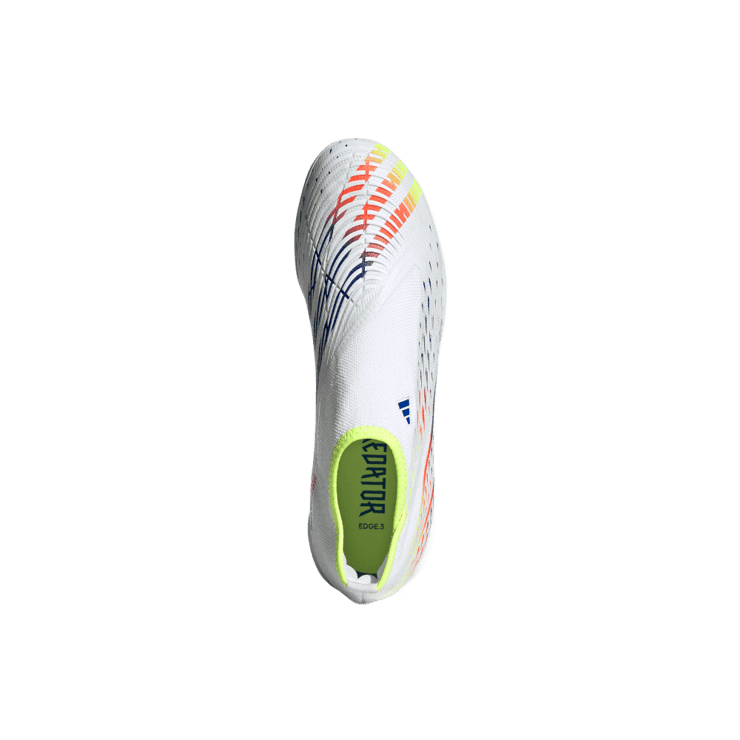 adidas Predator Edge.3 Laceless Turf Soccer Shoes Cloud White Angle 1