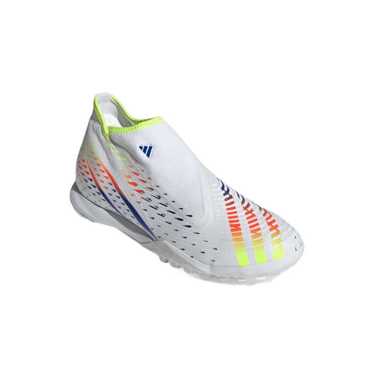 adidas Predator Edge.3 Laceless Turf Soccer Shoes Cloud White Angle 3