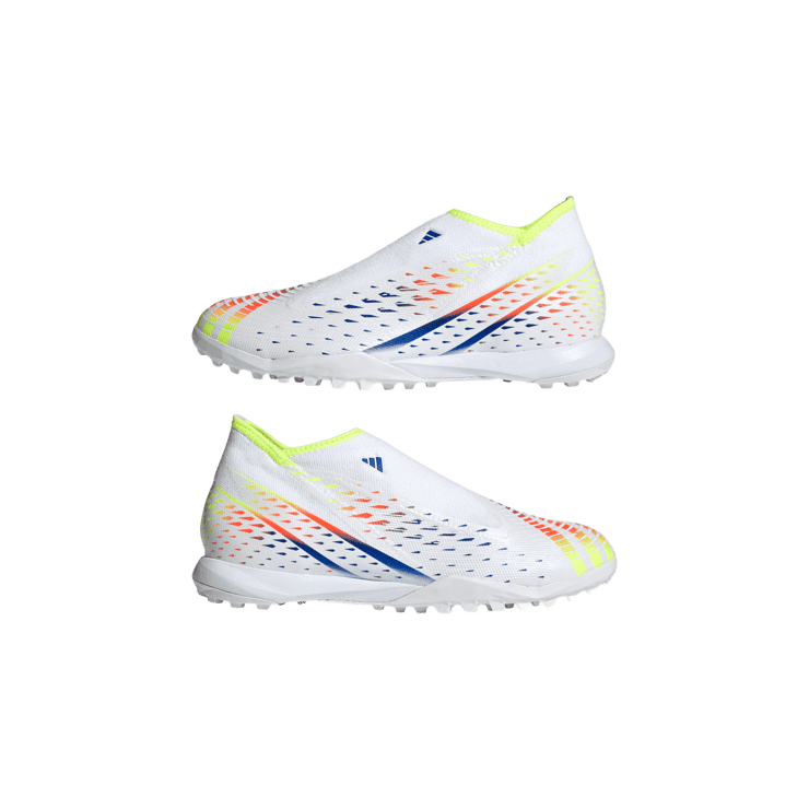 adidas Predator Edge.3 Laceless Turf Soccer Shoes Cloud White Angle 6