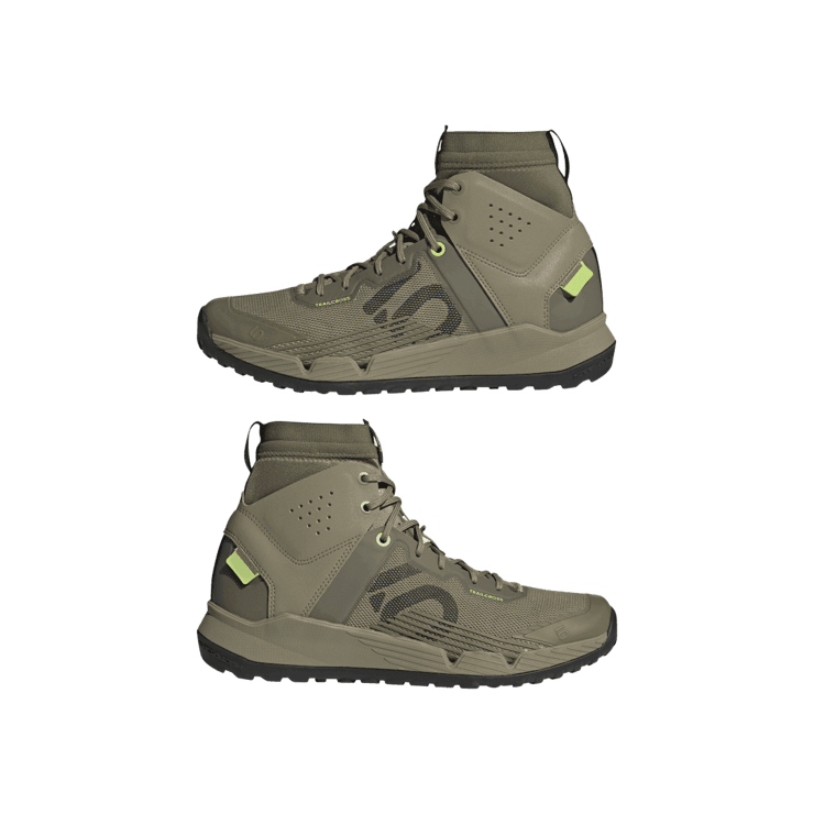 adidas Five Ten Trail Cross Mid Pro Mountain Bike Shoes Orbit Green Angle 5