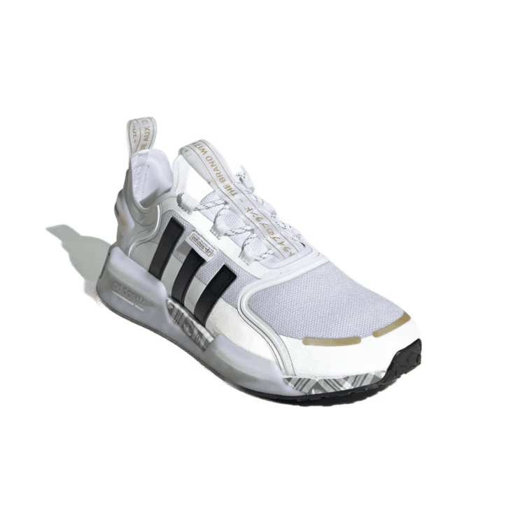 adidas NMD_R1 V3 Shoes Cloud White Angle 2