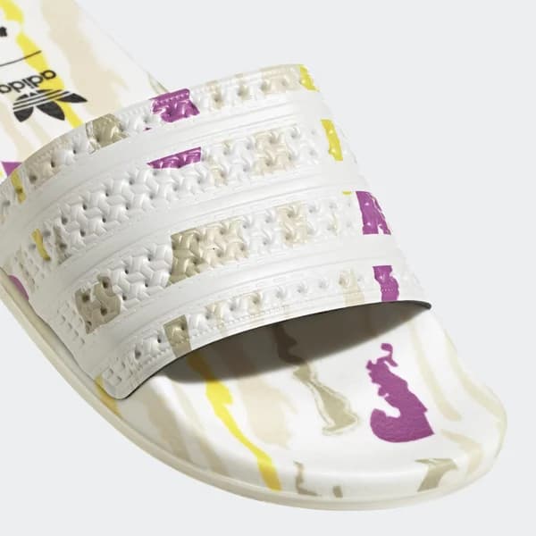 adidas Adilette Thebe Magugu Slides Cloud White Angle 5