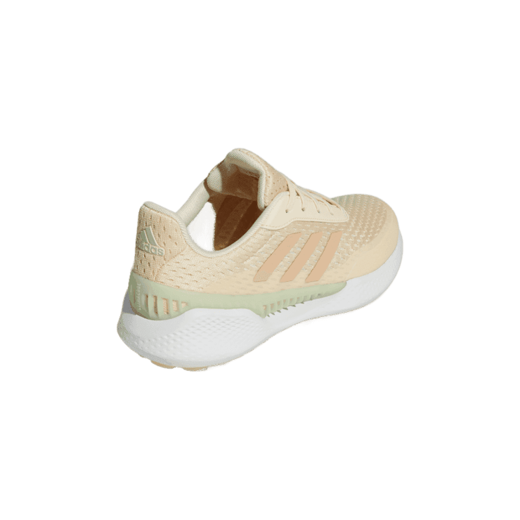 adidas Women's Summervent Spikeless Golf Shoes Ecru Tint Angle 3