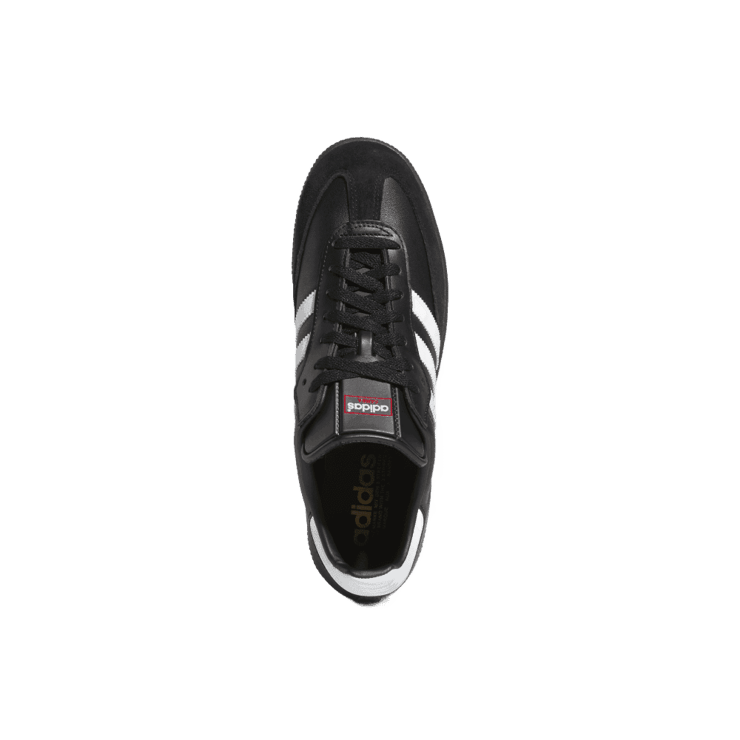 adidas Samba Leather Shoes Core Black Angle 1