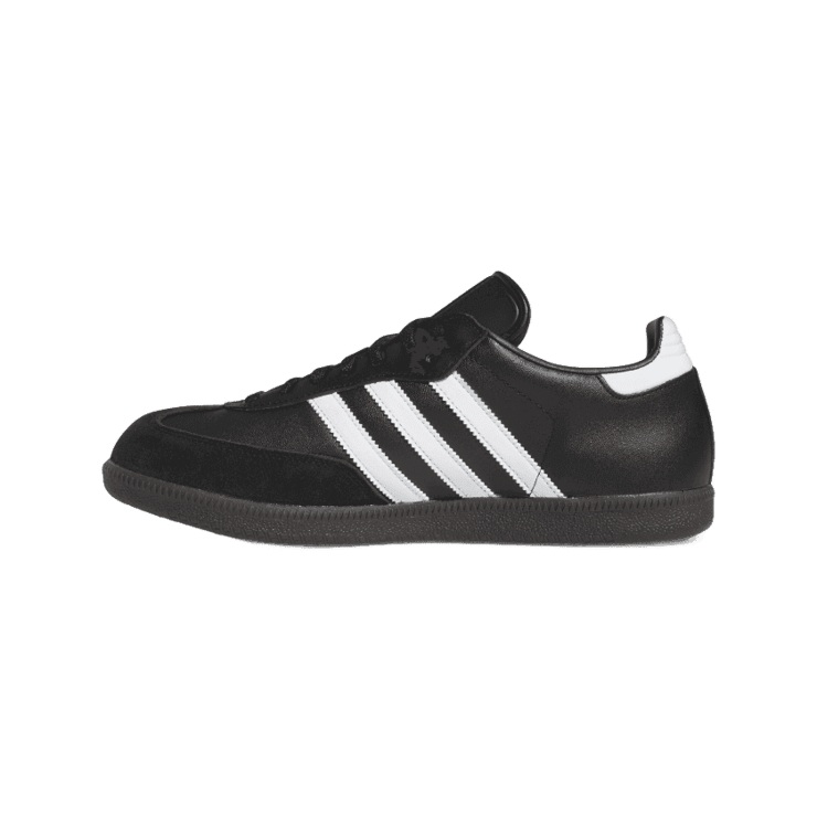 adidas Samba Leather Shoes Core Black Angle 5