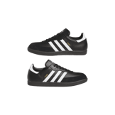 adidas Samba Leather Shoes Core Black Angle 6