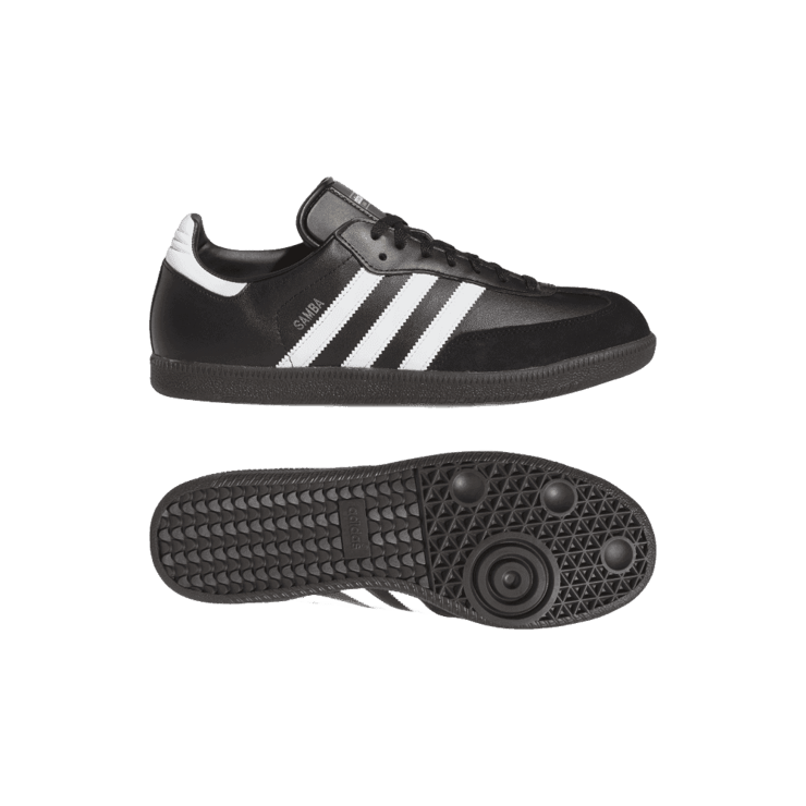 adidas Samba Leather Shoes Core Black 019000 Release Info