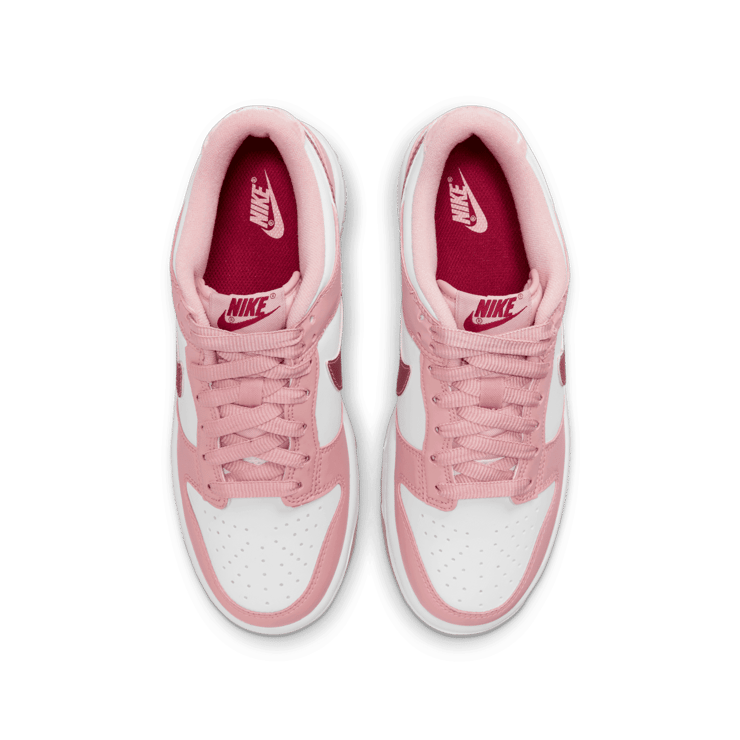 Nike Dunk Low Pink Velvet (GS) Angle 1