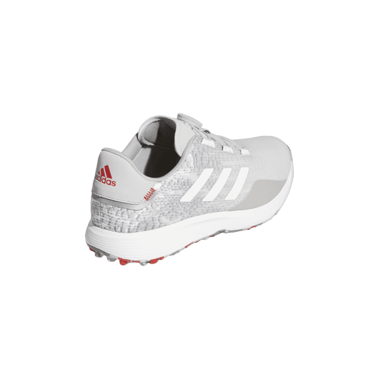 adidas S2G BOA Wide Spikeless Golf Shoes Grey Two Angle 3