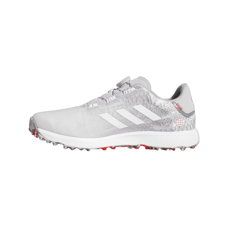 adidas S2G BOA Wide Spikeless Golf Shoes Grey Two Angle 4