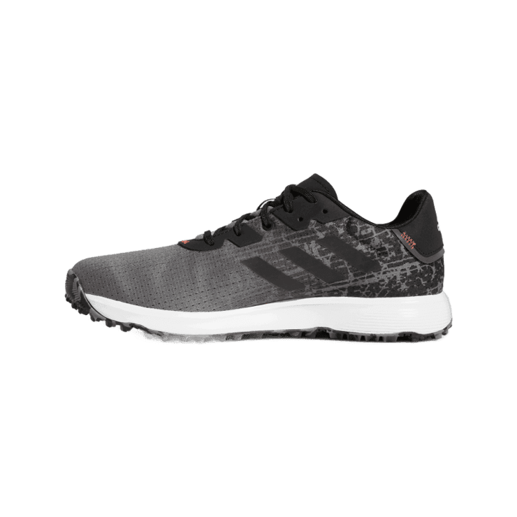 adidas S2G Spikeless Golf Shoes Grey Four Angle 4
