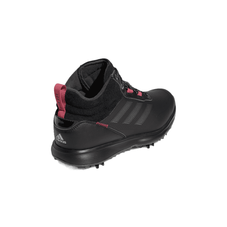 adidas S2G Mid-Cut Golf Shoes Core Black Angle 4