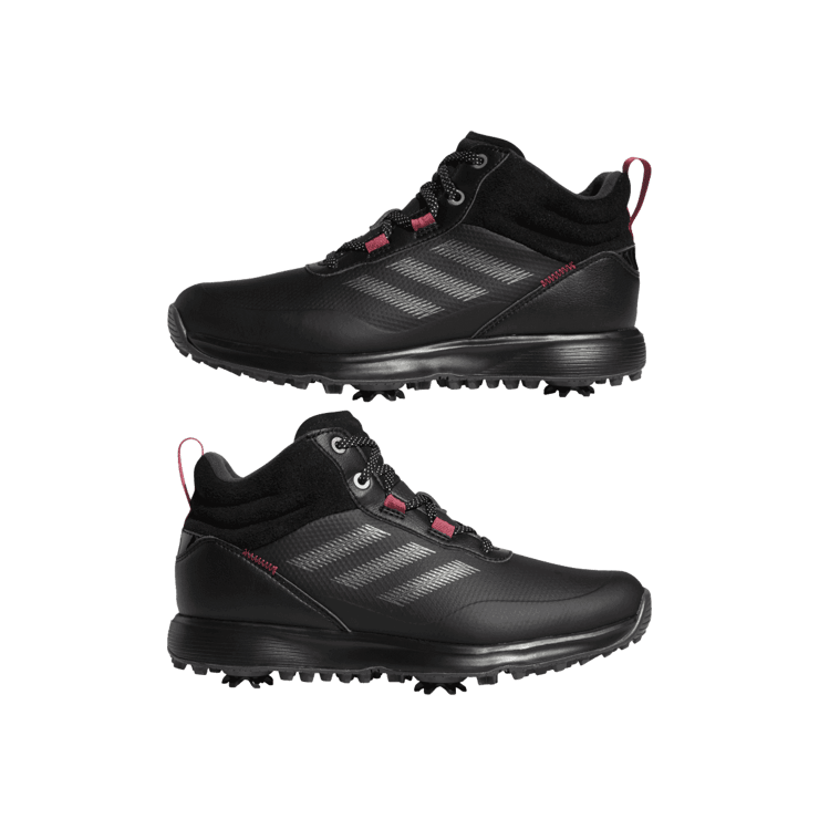 adidas S2G Mid-Cut Golf Shoes Core Black Angle 6