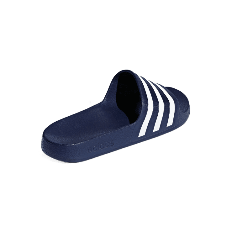 adidas Adilette Aqua Slides Dark Blue Angle 3