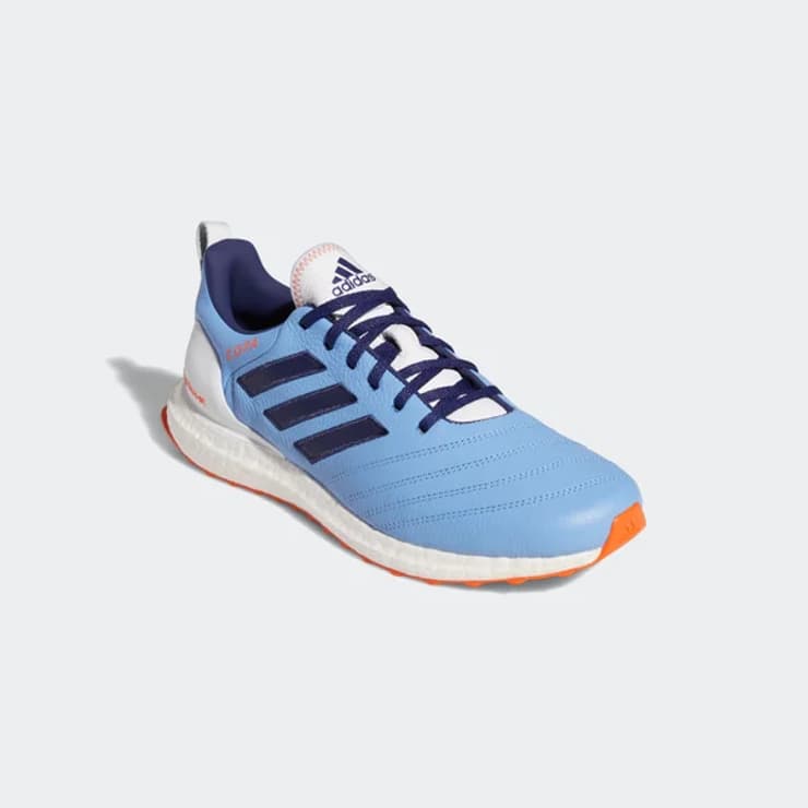 adidas New York City FC Ultraboost DNA x Copa Shoes Light Blue Angle 4