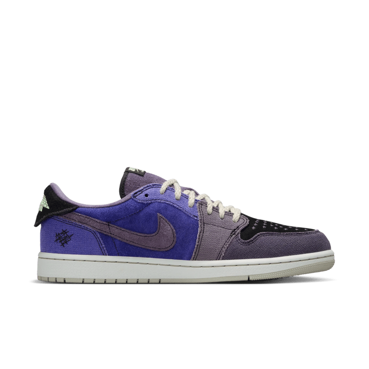 Air Jordan 1 Retro Low OG Zion Williamson Voodoo Regency Purple Angle 4