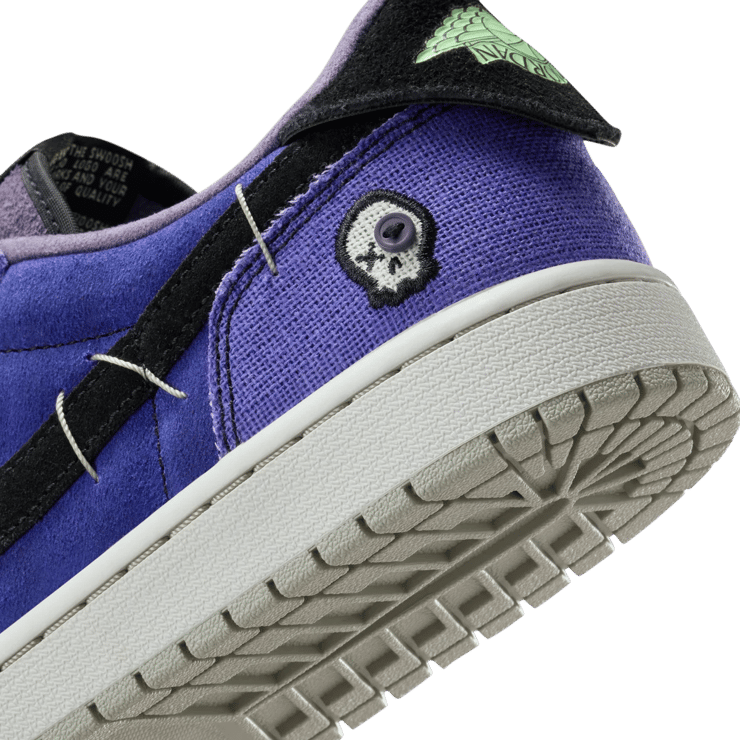 Air Jordan 1 Retro Low OG Zion Williamson Voodoo Regency Purple Angle 14