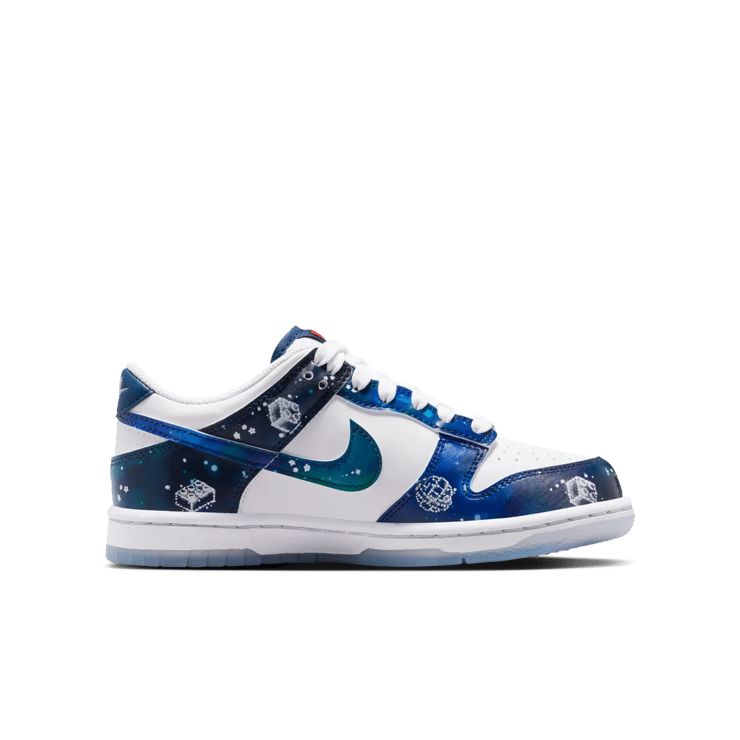 Nike Dunk Low LEGO Galaxy (GS) Angle 1