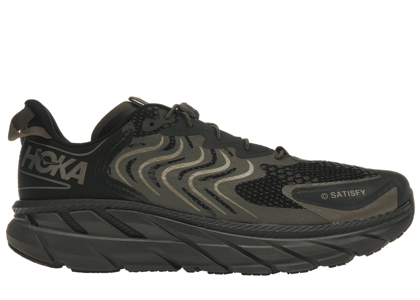 Hoka One One Satisfy x Clifton LS 'Forged Iron' - 1143450-FIBC